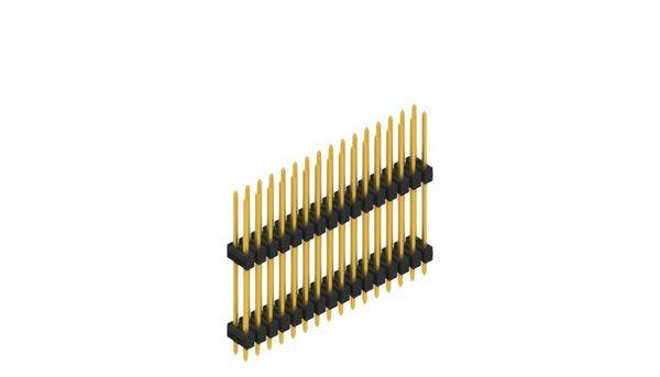 Fischer Elektronik Stiftleiste (Standard) Anzahl Reihen: 2 10051521 10St.