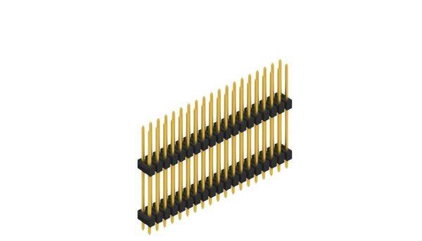 Fischer Elektronik Stiftleiste (Standard) Anzahl Reihen: 2 10051526 10St.