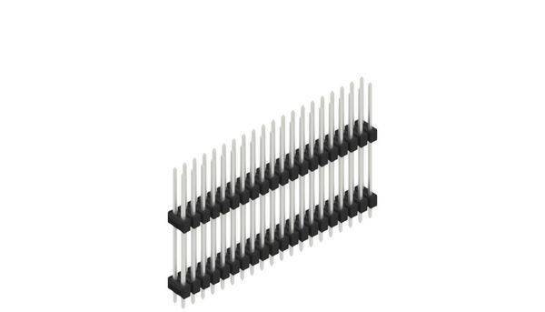 Fischer Elektronik Stiftleiste (Standard) Anzahl Reihen: 2 10051529 10St.