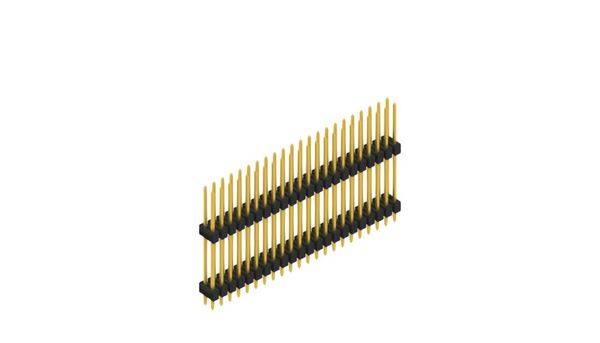 Fischer Elektronik Stiftleiste (Standard) Anzahl Reihen: 2 SL1418744G 10St.