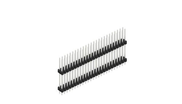 Fischer Elektronik Stiftleiste (Standard) Anzahl Reihen: 2 10051535 10St.