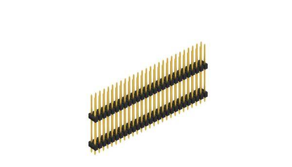 Fischer Elektronik Stiftleiste (Standard) Anzahl Reihen: 2 SL1418754G 10St.