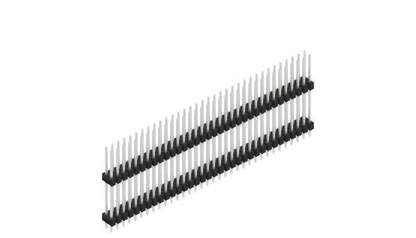 Fischer Elektronik Stiftleiste (Standard) Anzahl Reihen: 2 SL1418768Z 10St.