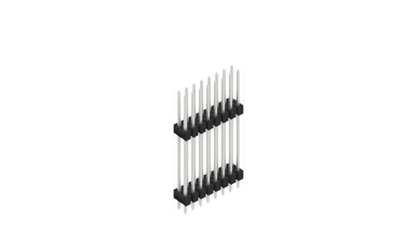 Fischer Elektronik Stiftleiste (Standard) Anzahl Reihen: 2 10051556 10St.
