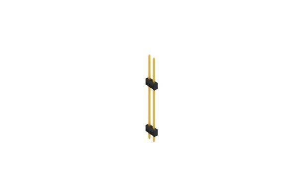 Fischer Elektronik Stiftleiste (Standard) Anzahl Reihen: 2 10168298 10St.