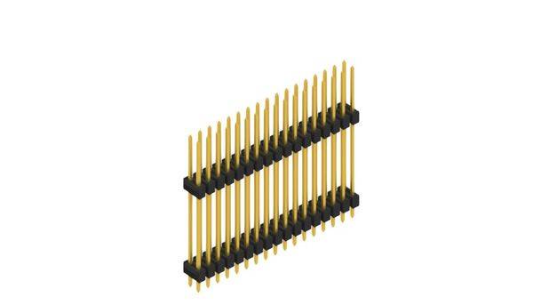 Fischer Elektronik Stiftleiste (Standard) Anzahl Reihen: 2 SL1423534G 10St.