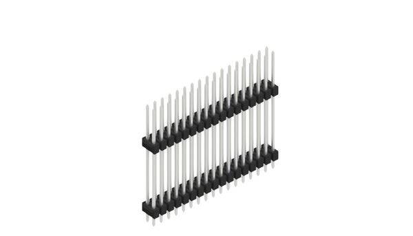 Fischer Elektronik Stiftleiste (Standard) Anzahl Reihen: 2 10051574 10St.