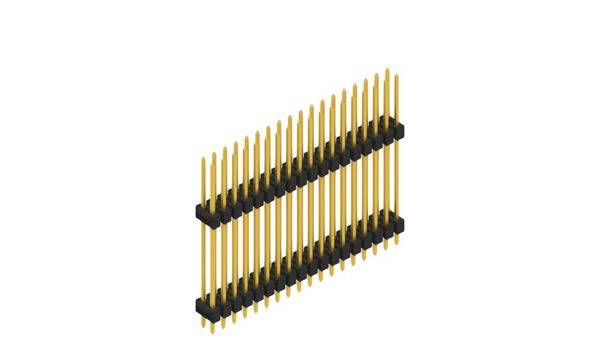 Fischer Elektronik Stiftleiste (Standard) Anzahl Reihen: 2 SL1423536G 10St.