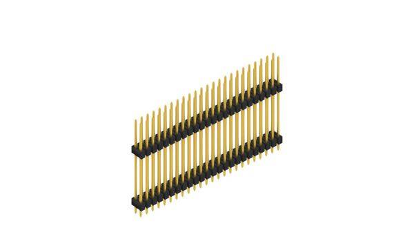 Fischer Elektronik Stiftleiste (Standard) Anzahl Reihen: 2 SL1423548G 10St.