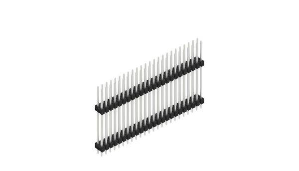 Fischer Elektronik Stiftleiste (Standard) Anzahl Reihen: 2 10051577 10St.