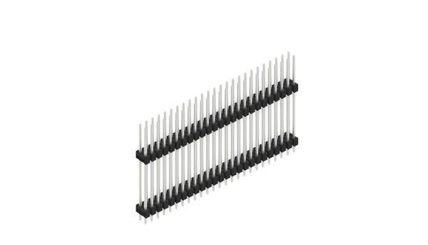 Fischer Elektronik Stiftleiste (Standard) Anzahl Reihen: 2 10051579 10St.