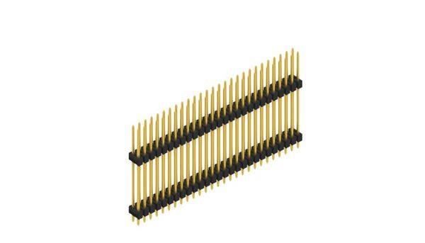 Fischer Elektronik Stiftleiste (Standard) Anzahl Reihen: 2 SL1423554G 10St.