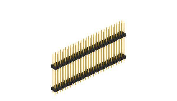 Fischer Elektronik Stiftleiste (Standard) Anzahl Reihen: 2 SL1423556G 10St.