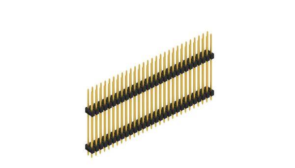 Fischer Elektronik Stiftleiste (Standard) Anzahl Reihen: 2 SL1423558G 10St.