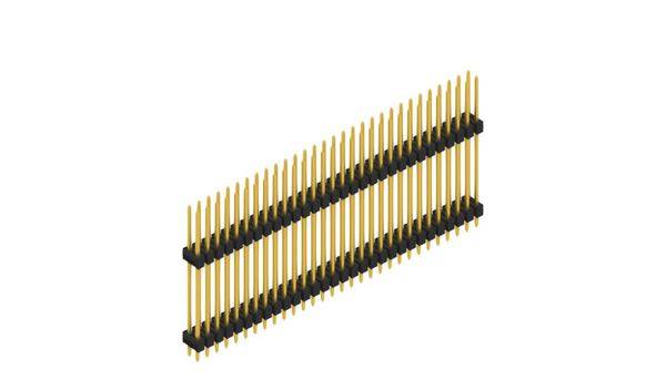 Fischer Elektronik Stiftleiste (Standard) Anzahl Reihen: 2 SL1423560G 10St.