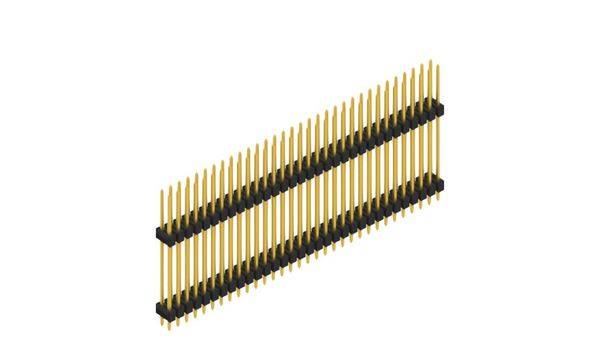 Fischer Elektronik Stiftleiste (Standard) Anzahl Reihen: 2 SL1423564G 10St.