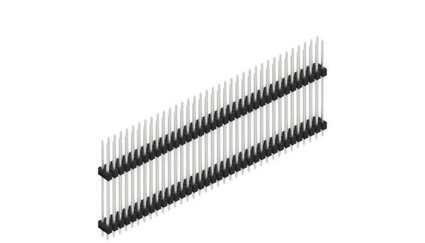 Fischer Elektronik Stiftleiste (Standard) Anzahl Reihen: 2 10051585 10St.