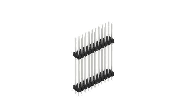 Fischer Elektronik Stiftleiste (Standard) Anzahl Reihen: 2 SL1426522Z 10St.