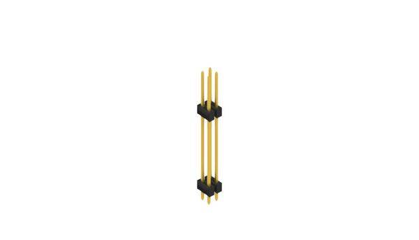 Fischer Elektronik Stiftleiste (Standard) Anzahl Reihen: 2 SL142654G 10St.