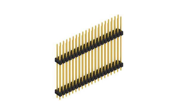 Fischer Elektronik Stiftleiste (Standard) Anzahl Reihen: 2 SL1426540G 10St.