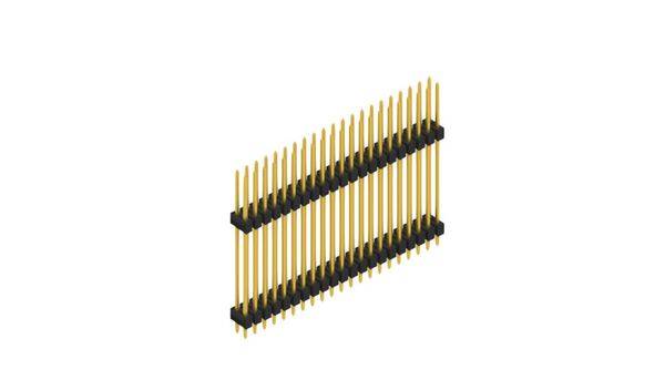 Fischer Elektronik Stiftleiste (Standard) Anzahl Reihen: 2 SL1426542G 10St.