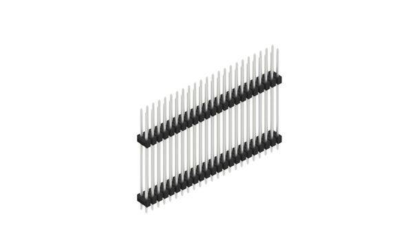 Fischer Elektronik Stiftleiste (Standard) Anzahl Reihen: 2 SL1426546Z 10St.