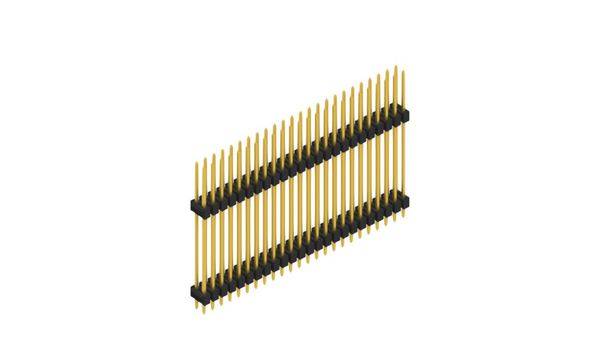 Fischer Elektronik Stiftleiste (Standard) Anzahl Reihen: 2 SL1426548G 10St.