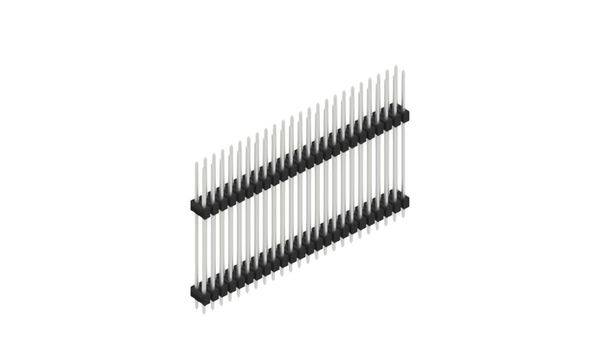 Fischer Elektronik Stiftleiste (Standard) Anzahl Reihen: 2 SL1426548Z 10St.