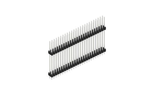 Fischer Elektronik Stiftleiste (Standard) Anzahl Reihen: 2 10051612 10St.