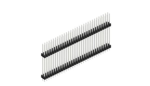 Fischer Elektronik Stiftleiste (Standard) Anzahl Reihen: 2 SL1426562Z 10St.