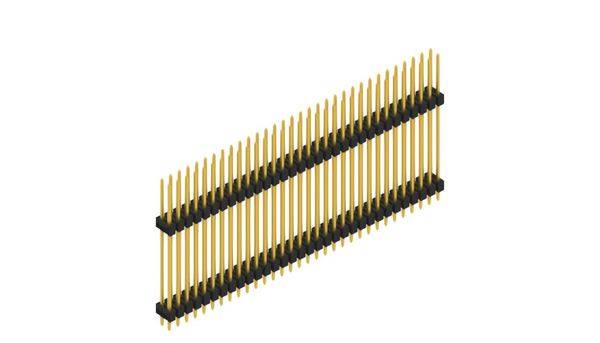 Fischer Elektronik Stiftleiste (Standard) Anzahl Reihen: 2 SL1426564G 10St.
