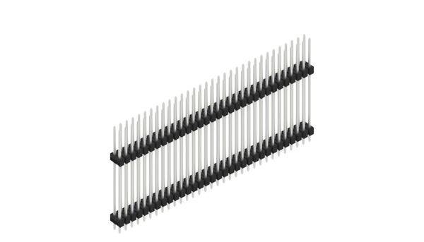 Fischer Elektronik Stiftleiste (Standard) Anzahl Reihen: 2 10154013 10St.