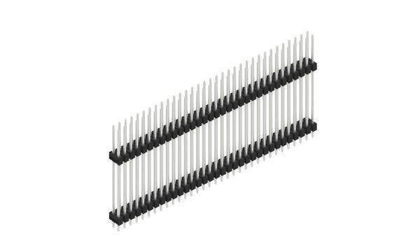 Fischer Elektronik Stiftleiste (Standard) Anzahl Reihen: 2 SL1426566Z 10St.