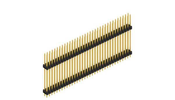 Fischer Elektronik Stiftleiste (Standard) Anzahl Reihen: 2 SL1426568G 10St.