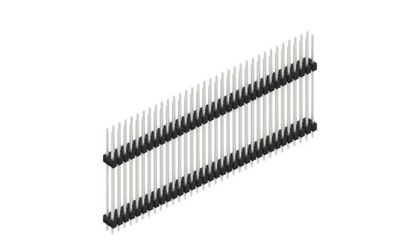 Fischer Elektronik Stiftleiste (Standard) Anzahl Reihen: 2 SL1426568Z 10St.
