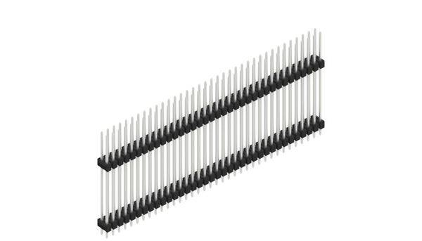 Fischer Elektronik Stiftleiste (Standard) Anzahl Reihen: 2 10051616 10St.