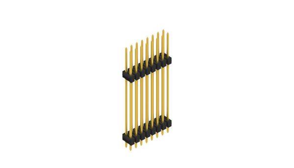 Fischer Elektronik Stiftleiste (Standard) Anzahl Reihen: 2 SL1431016G 10St.