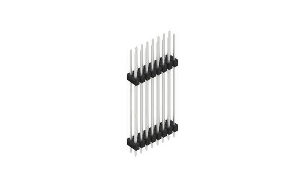 Fischer Elektronik Stiftleiste (Standard) Anzahl Reihen: 2 10051632 10St.