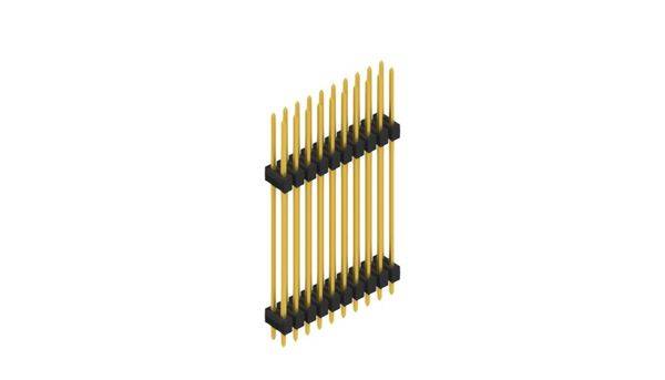 Fischer Elektronik Stiftleiste (Standard) Anzahl Reihen: 2 SL1431020G 10St.