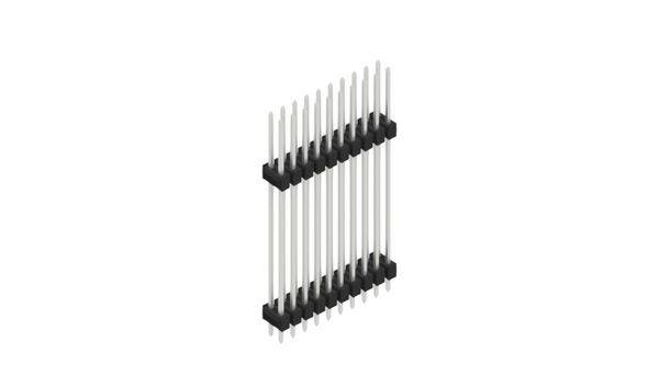 Fischer Elektronik Stiftleiste (Standard) Anzahl Reihen: 2 10051636 10St.