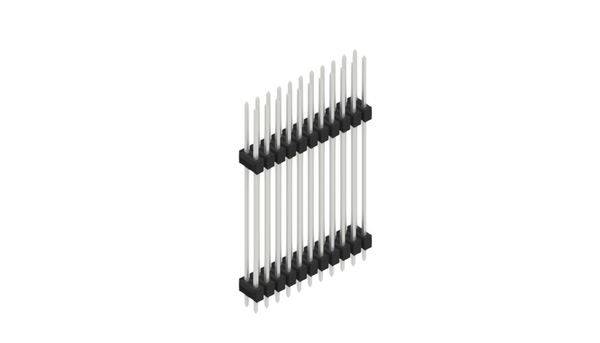 Fischer Elektronik Stiftleiste (Standard) Anzahl Reihen: 2 10051639 10St.