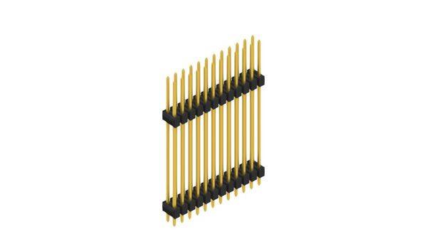 Fischer Elektronik Stiftleiste (Standard) Anzahl Reihen: 2 SL1431024G 10St.