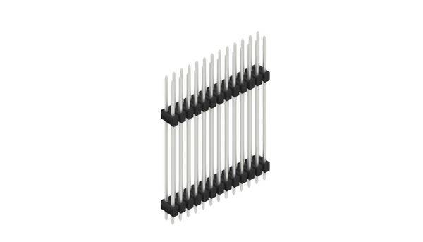 Fischer Elektronik Stiftleiste (Standard) Anzahl Reihen: 2 10051643 10St.