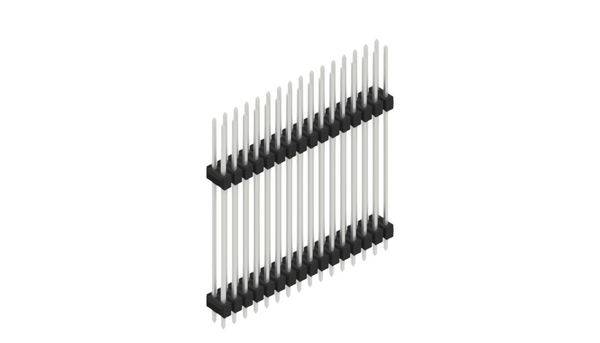 Fischer Elektronik Stiftleiste (Standard) Anzahl Reihen: 2 10051646 10St.