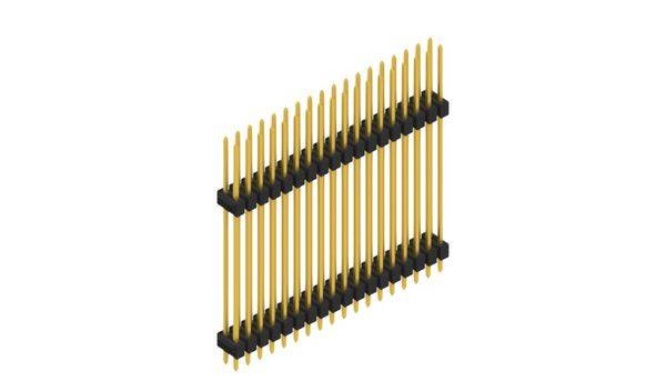Fischer Elektronik Stiftleiste (Standard) Anzahl Reihen: 2 10133127 10St.
