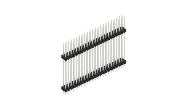 Fischer Elektronik Stiftleiste (Standard) Anzahl Reihen: 2 SL1431046Z 10St.
