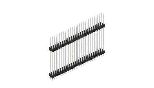 Fischer Elektronik Stiftleiste (Standard) Anzahl Reihen: 2 SL1431048Z 10St.