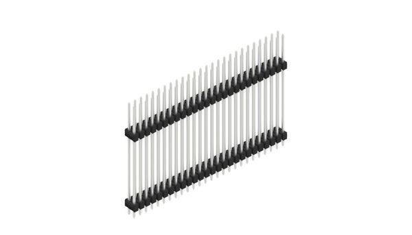 Fischer Elektronik Stiftleiste (Standard) Anzahl Reihen: 2 SL1431052Z 10St.