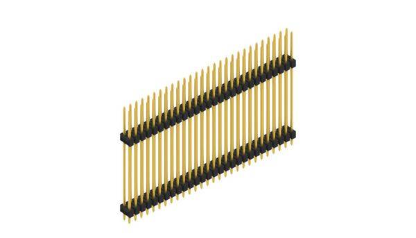 Fischer Elektronik Stiftleiste (Standard) Anzahl Reihen: 2 SL1431056G 10St.
