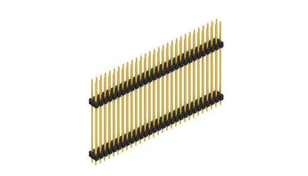 Fischer Elektronik Stiftleiste (Standard) Anzahl Reihen: 2 SL1431058G 10St.